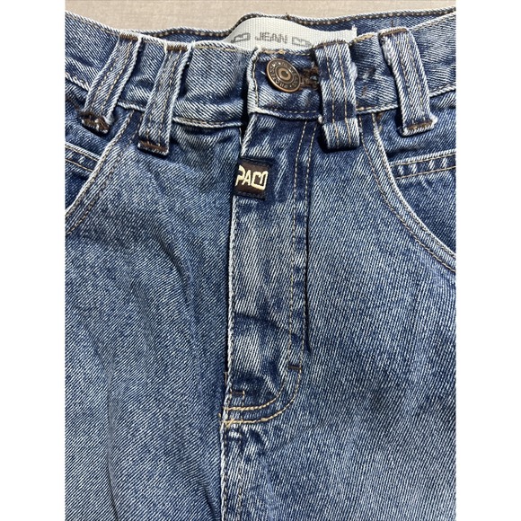 Vintage Paco Jeans Blue Carpenter Wide Leg Skater‎ Jeans Boys 8 Pocketed 24x24. - Picture 2 of 11